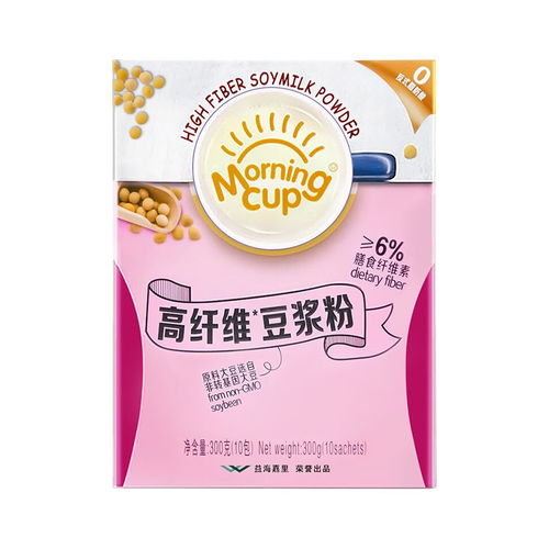 金龙鱼豆浆粉高蛋白高纤维豆浆粉冰热冲泡营养早餐速溶冲饮小袋装